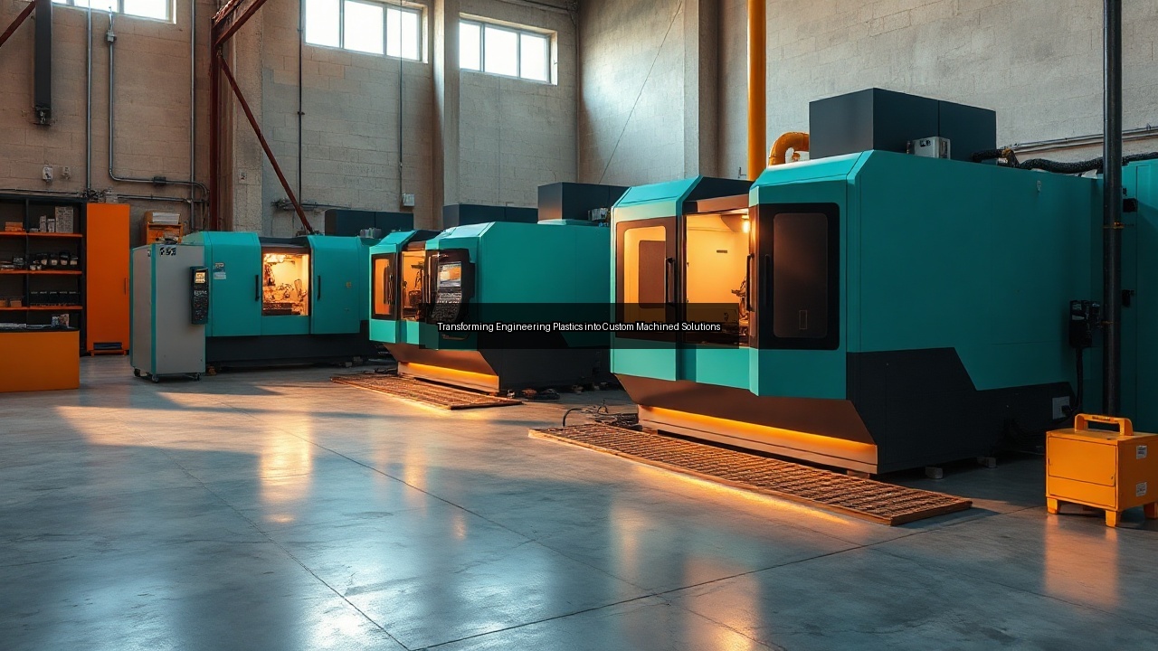 machined specialists in high-performance plastic components cnc mill turning PEEK, acetal, and PTFE into custom components plastics
